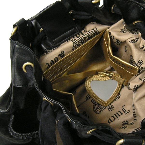 ジューシークチュール〔JUICY COUTURE〕ショルダーバッグ ブラック 系 